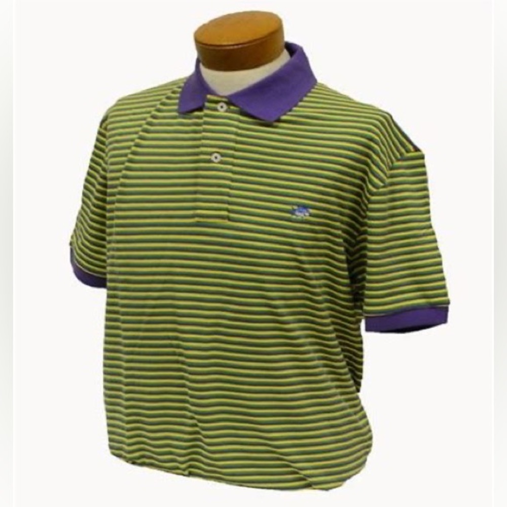 Southern Tide Polo - Mardi Gras edition (Large)